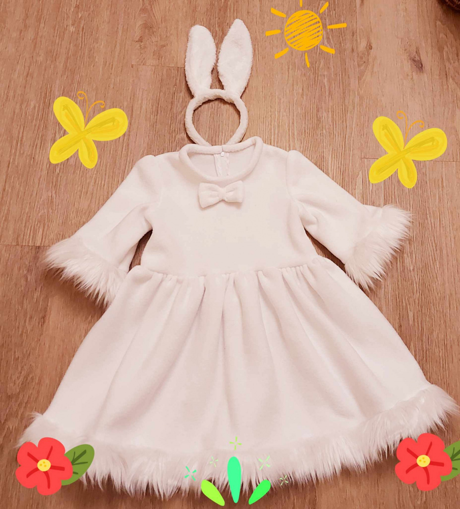 Bunny carnival costume for girls