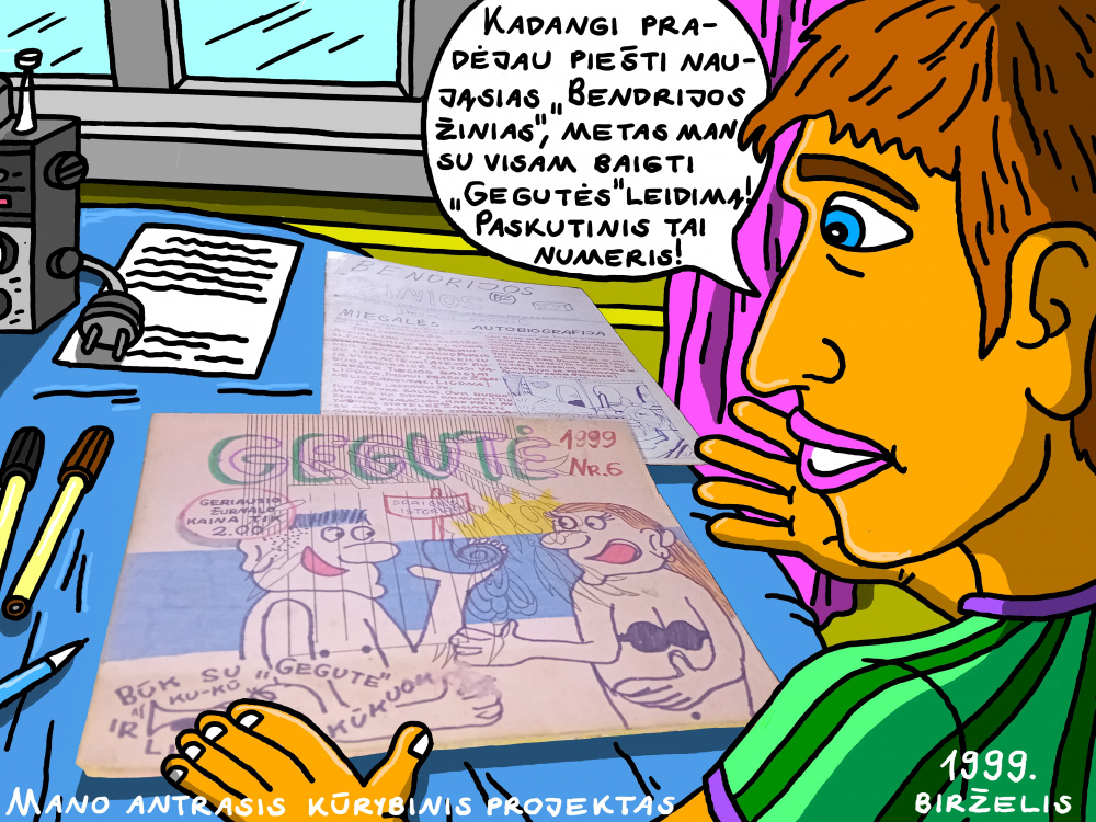 Antrasis mano vaikystės kūrybinis projektas - "Gegutė" 3
