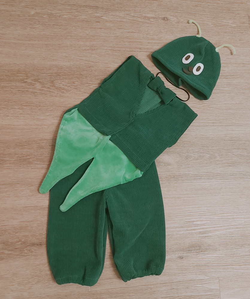 Grasshopper, beetle costume for kids