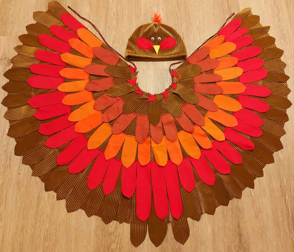 Rooster carnival costume for children