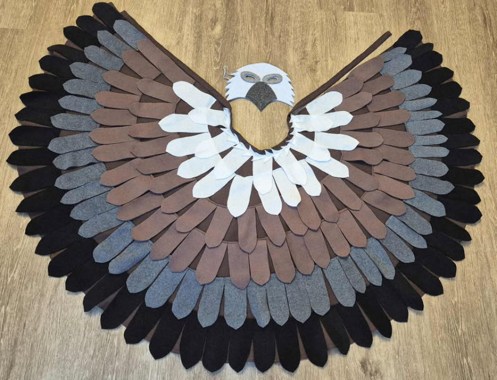 Griffin, hawk, eagle costume