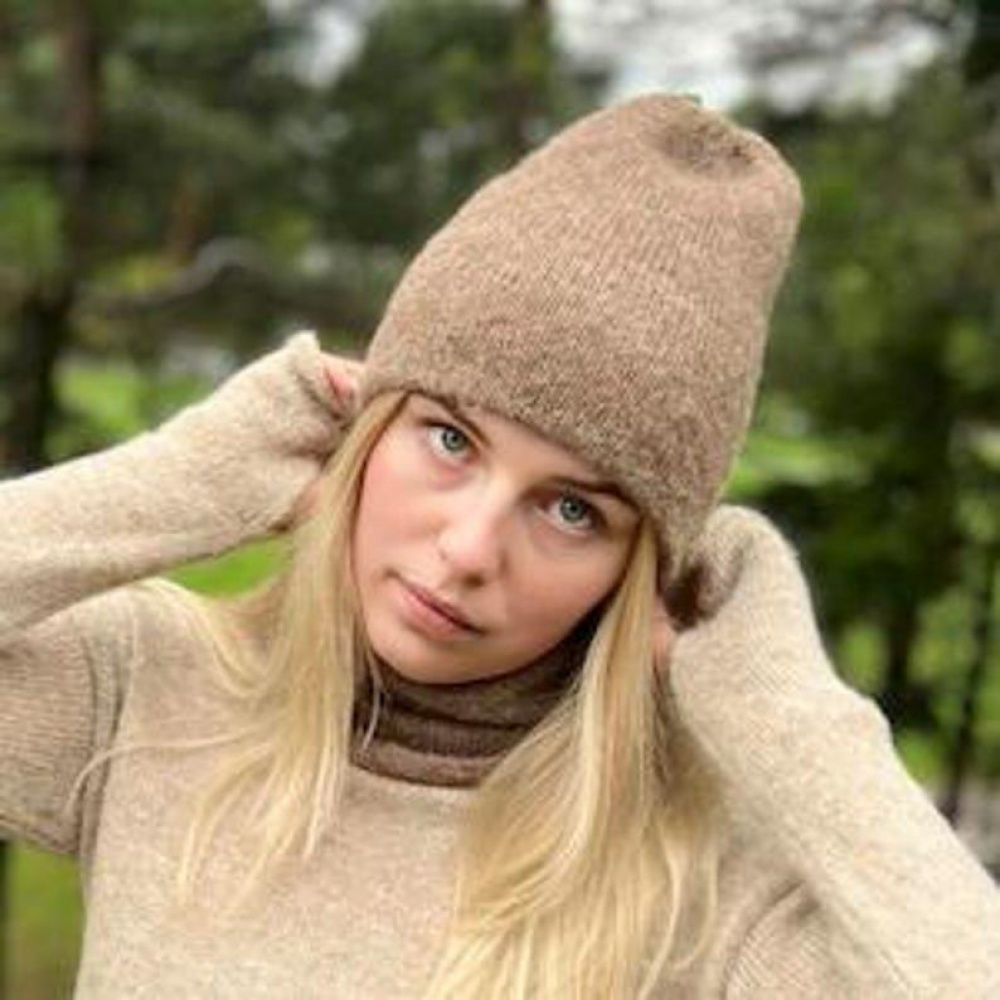 Alpaca-Silk hat-beanie