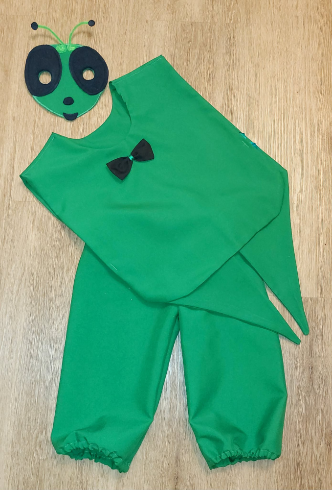 Grasshopper, beetle costume for kids