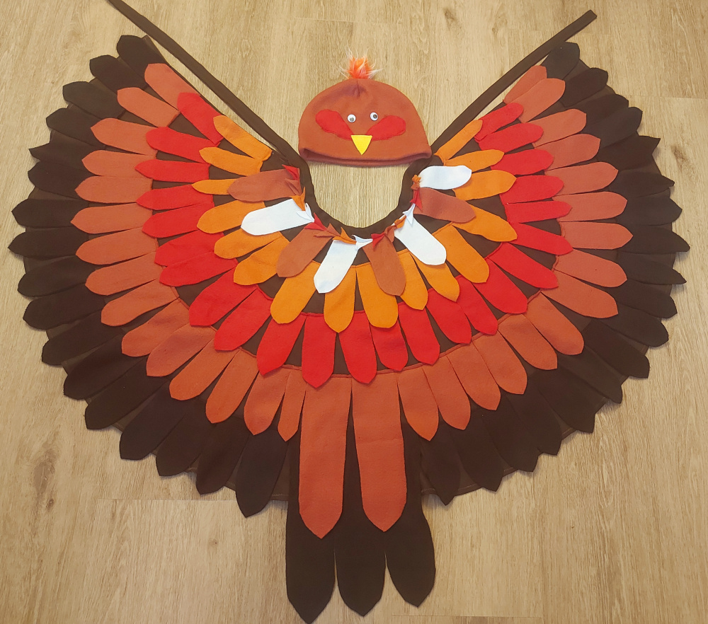 Rooster carnival costume for kids