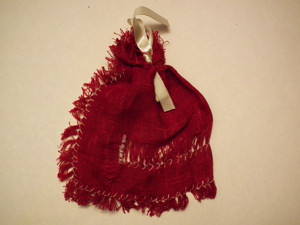 Gift bag "Red white"