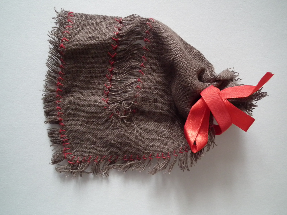 Gift bag "Brown red"