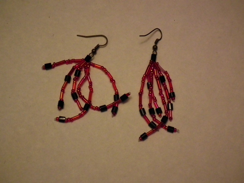 Earrings "Red"