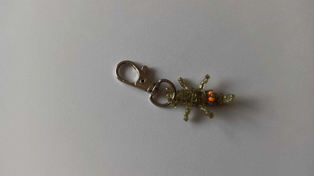 Keychain "Green Crocodile"