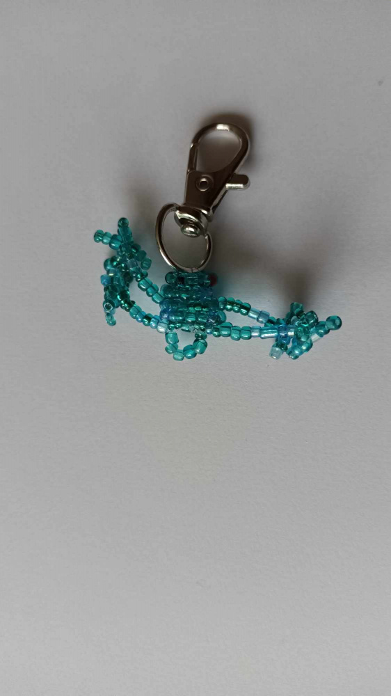 Keychain "Blue Frog"