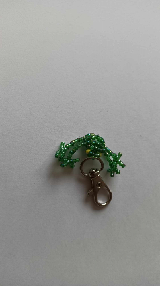Keychain "Green Frog"