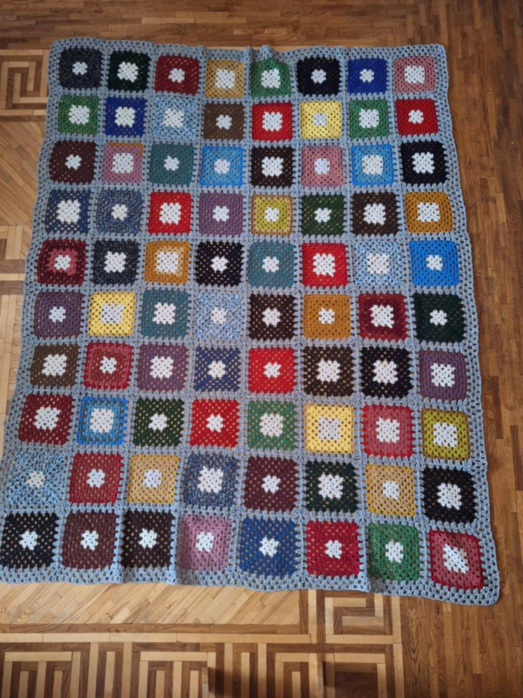 Colorful Grey blanket
