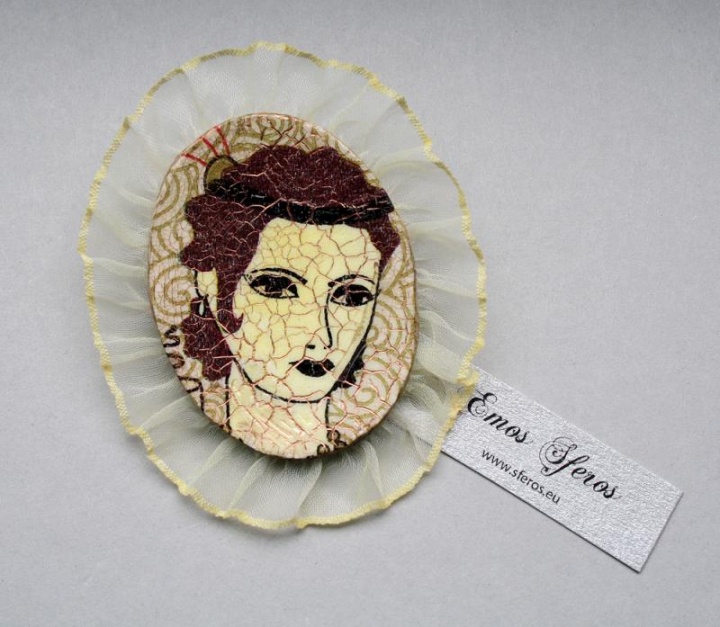 Brooch " Light & quot woman;