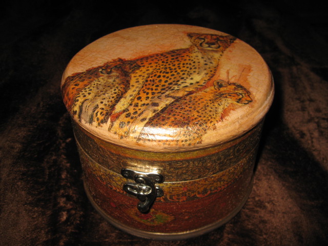 Dėžutė LEOPARDAI
