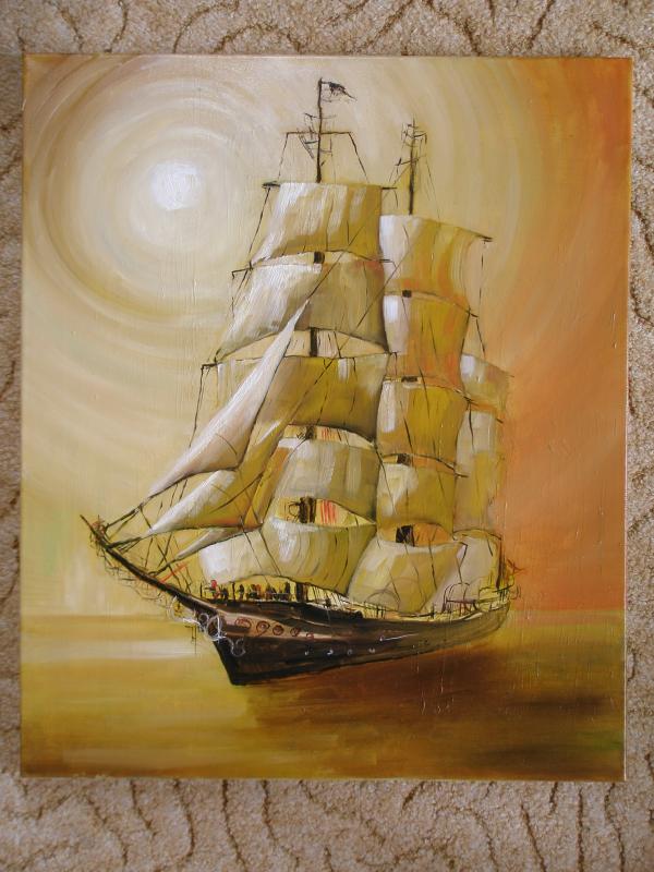 Gold ship