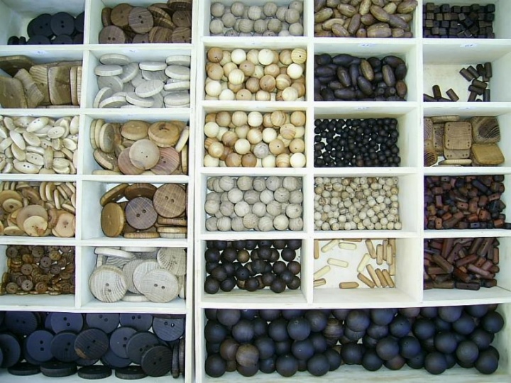 Wooden beads