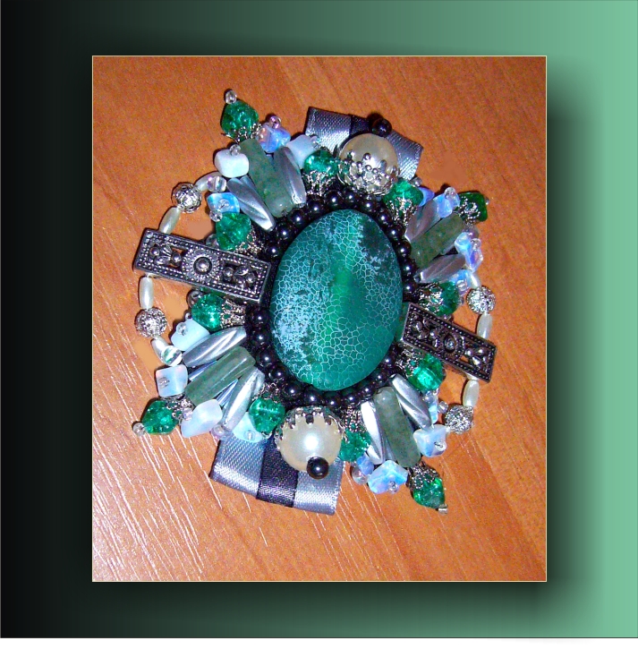 Herbaceous AGATE - Vintage