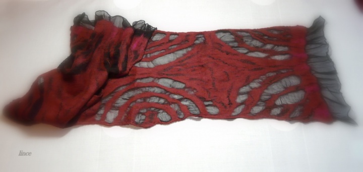 burgundy-black