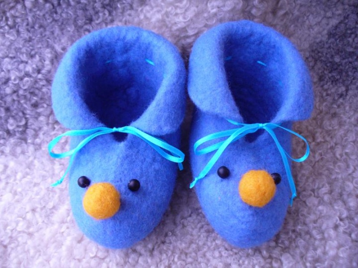 Children. Felt Boots " Dwarfs "