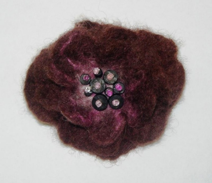 Chocolate brooch
