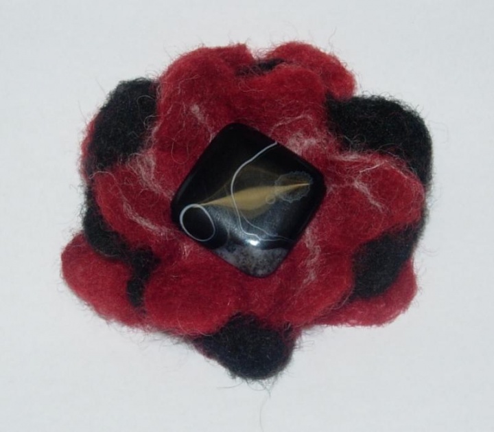 Brooch " Mystery "
