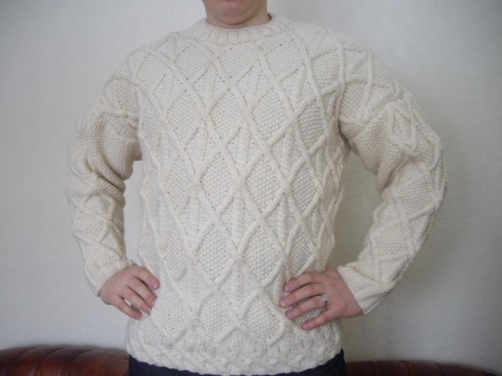 Masculine sweater
