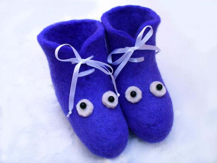 Children. Felt Boots " Žmogonai "