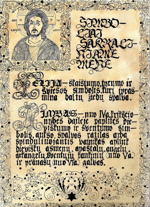 Symbols sacral art