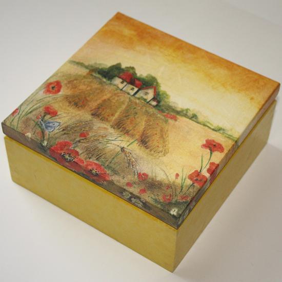 Box for tea " sunny evening "