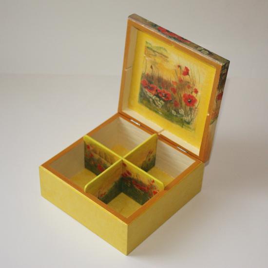 Box for tea " sunny evening " picture no. 2