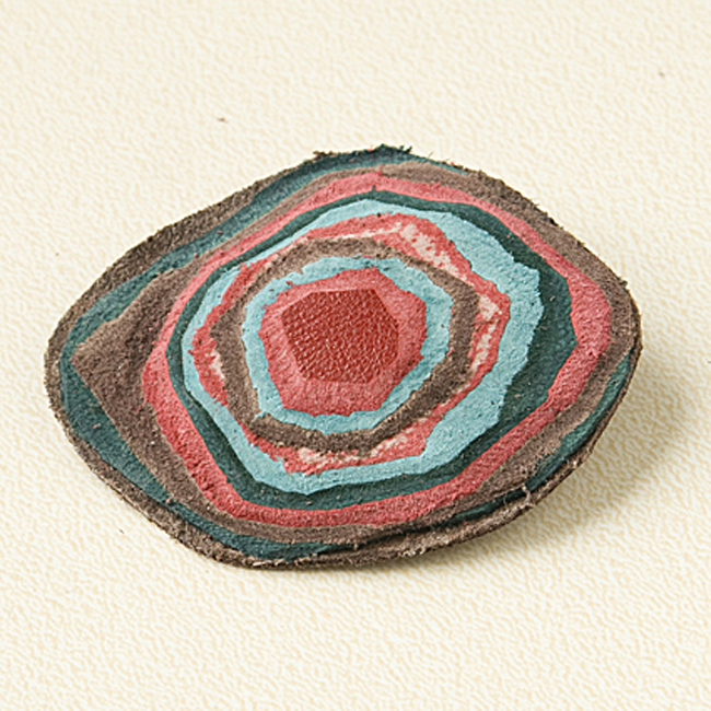 Motley pebble on