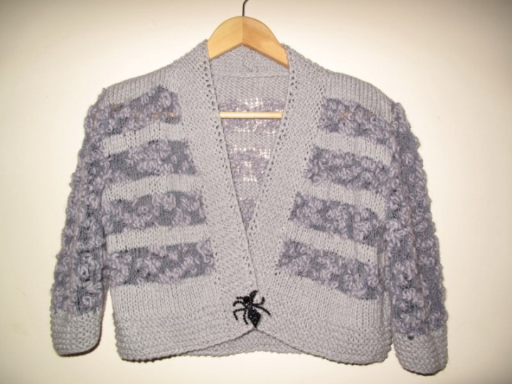 gray sweater