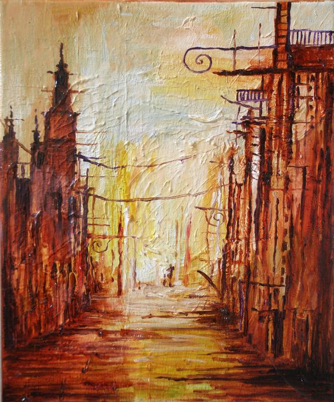 Evening bustle