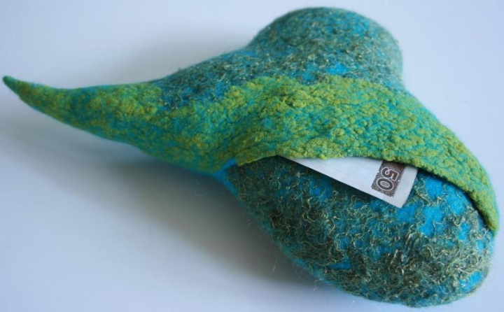 Felted Heart-I envelope