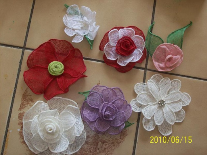 for the flower-brooches