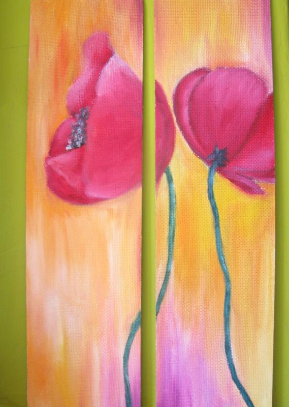 Poppies stray ...