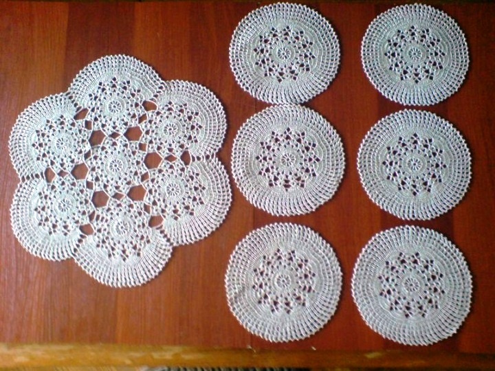 Napkin set of linen - 5