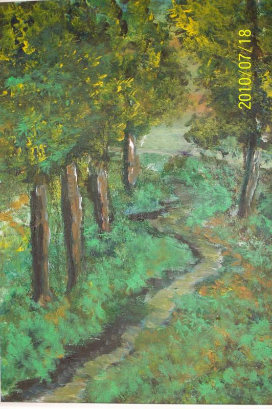 dried up creek