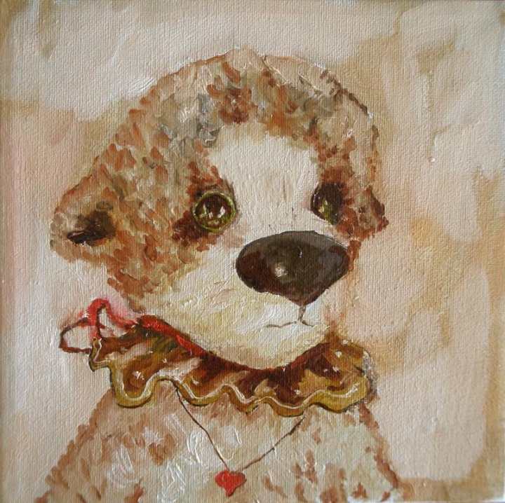 Teddy bear portrait