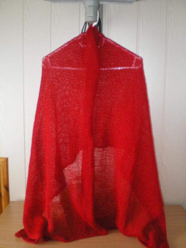 Bright red party