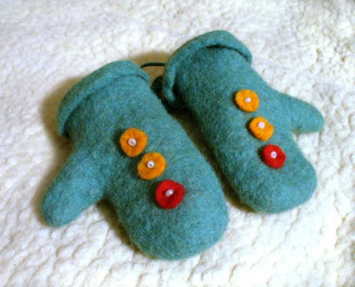 Gloves " Puppies "