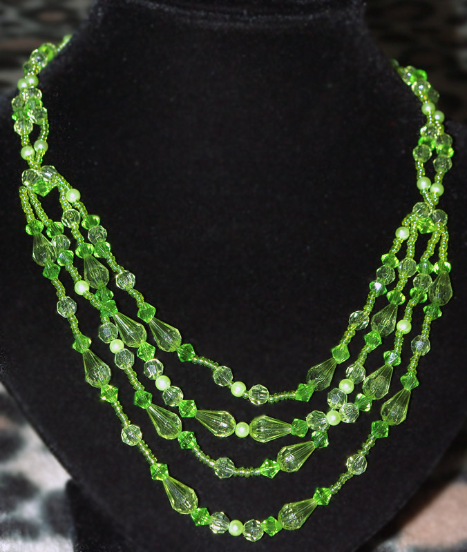 Greenish necklace