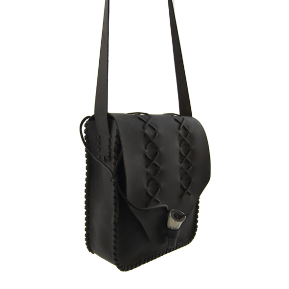 Handmade leather handbag