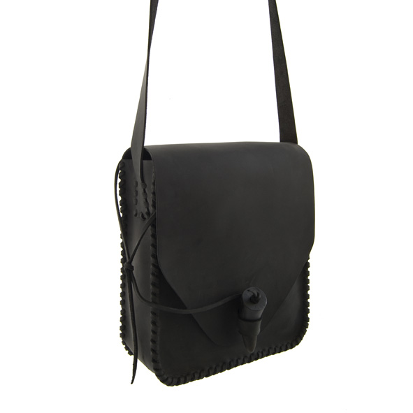 Handmade leather handbag