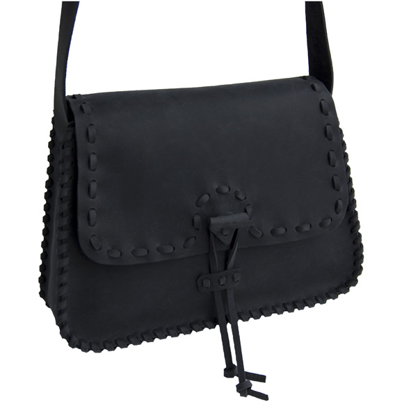 Handmade leather handbag