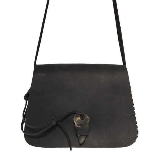 Handmade leather handbag