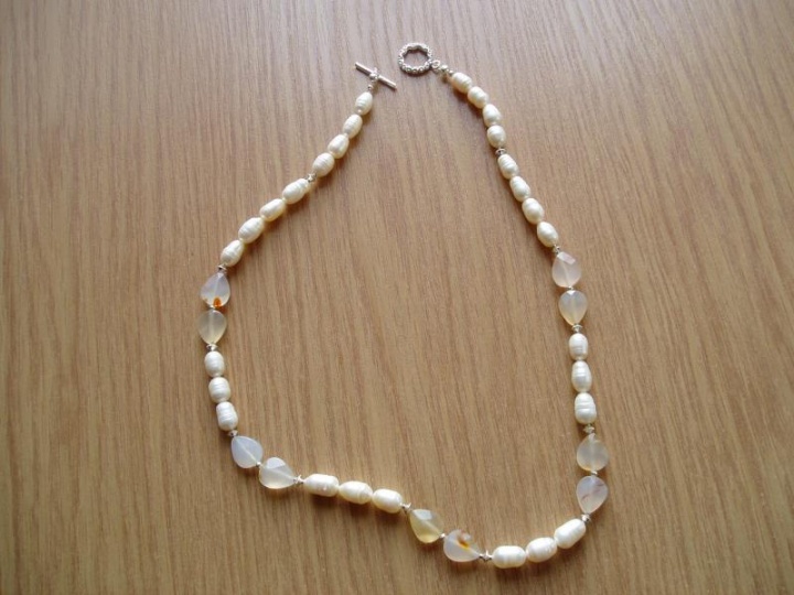 Pearl and Carnelian