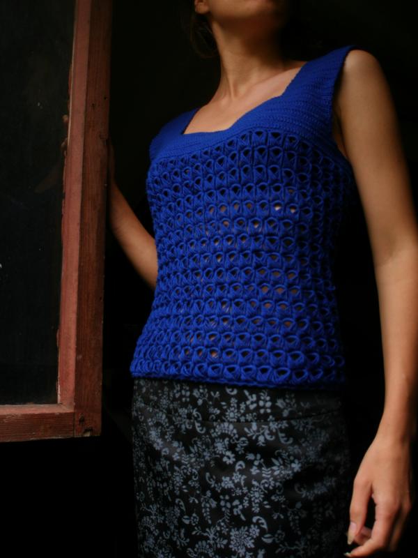 Blue blouse