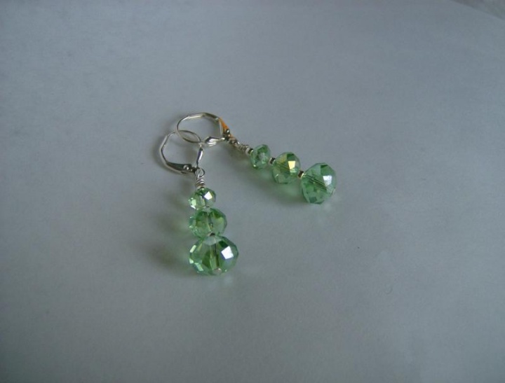 Green crystals