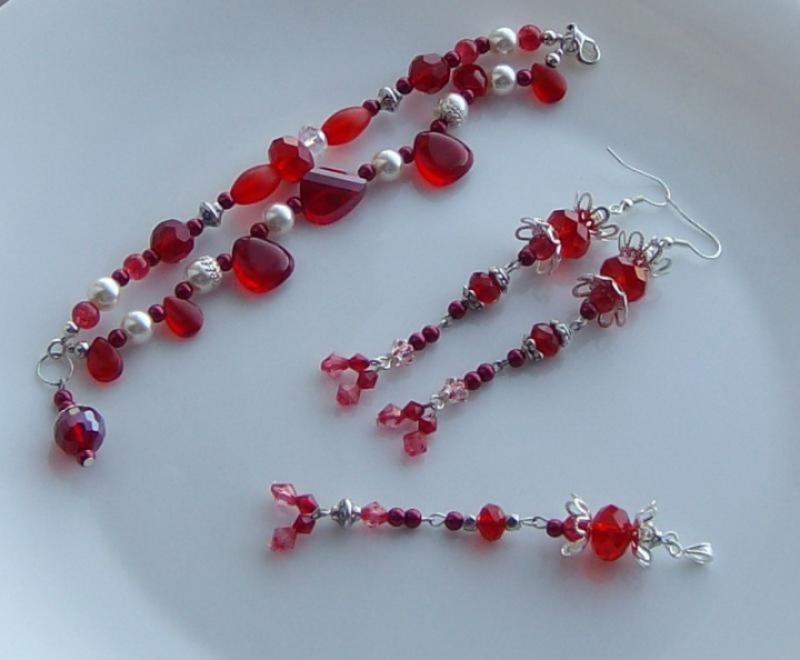 Booking - ruby ​​color Set
