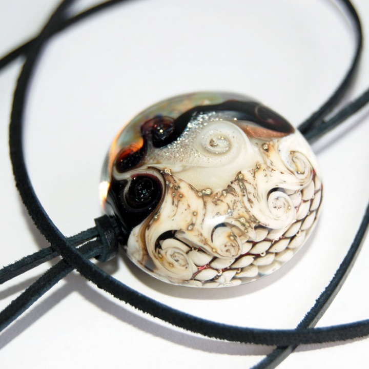 Beads " Night Flower "